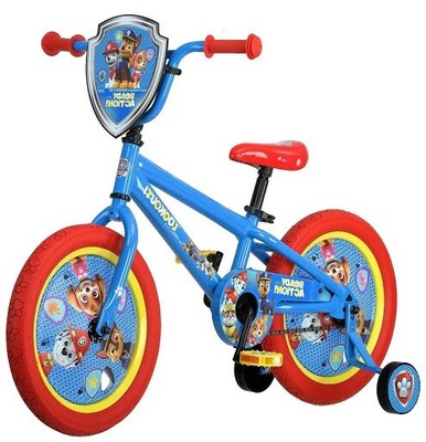 skye paw patrol bike 16 inch